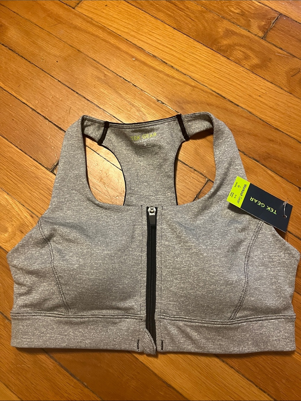 tek gear Front-Zip Sports Bra
